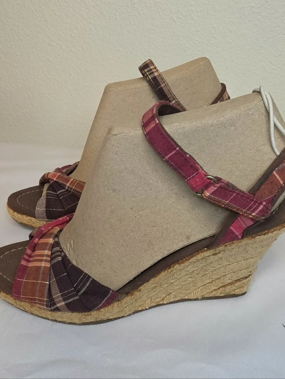 Vintage Mossimo Plaid Espadrilles